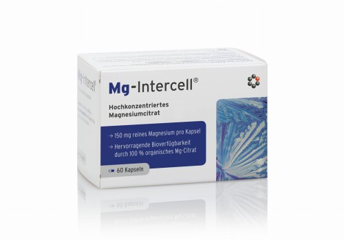 Mg-Intercell® Cytrynian magnezu (60 kaps.) Intercell Pharma