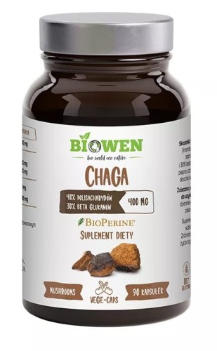 Chaga 400 mg (90 kaps.) Biowen