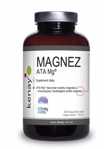 Magnez ATA Mg® (300 kaps.) KENAY