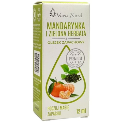 Vera Nord Mandarynka I Zielona Herbata Olejek 12Ml