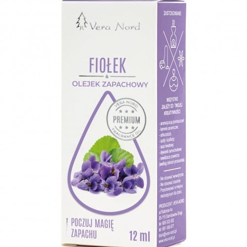 Vera Nord Fiołek Olejek 12 Ml