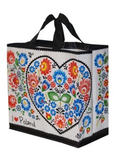 Torba Z Pp Esy-Floresy Serce Biała 24l