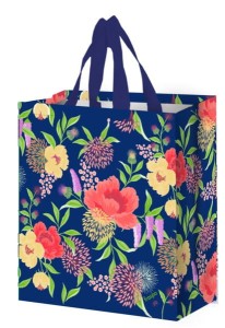 Torba Z Pp Seria Kwiaty 14 L granatowa