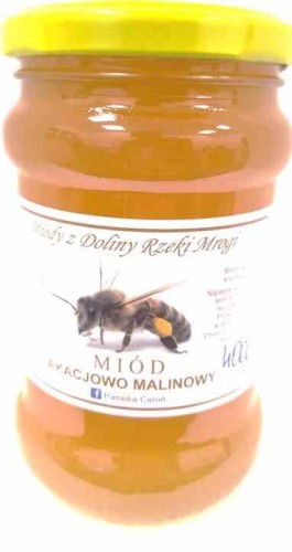 Miód akacjowo malinowy 400 g CEROŃ