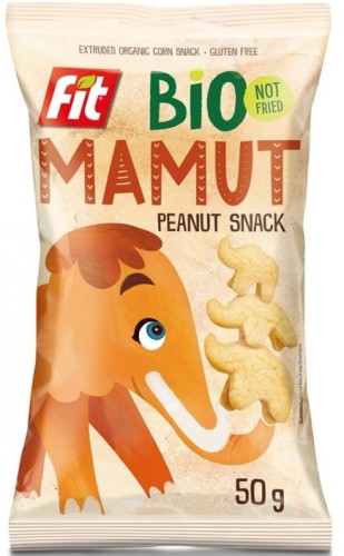 Chrupki kukurydziane o smaku orzechowym BEZGL. BIO 50 g Bio Mamut BIO MAMUT