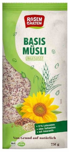 Musli zbożowe  z amarantusem BIO 750 g ROSENGARTEN