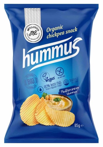 Chipsy z ciecierzycy o smaku hummusu BEZGL. BIO 85 g MCLLOYDS