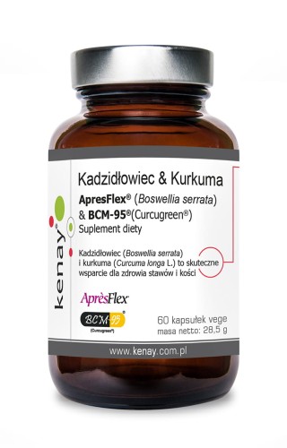 Kadzidłowiec Kurkuma ApresFlex® Kurkuma BCM-95® 60 kaps.