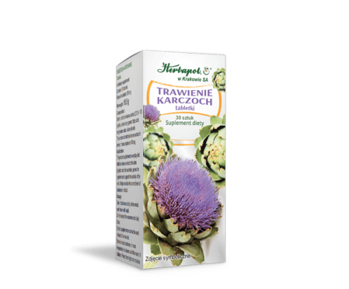 TRAWIENIE KARCZOCH 30 tabletek HERBAPOL