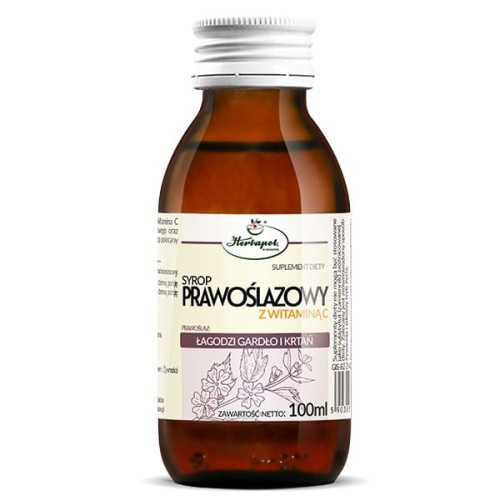 SYROP PRAWOŚLAZOWY Z WITAMINĄ C 100 ml HERBAPOL