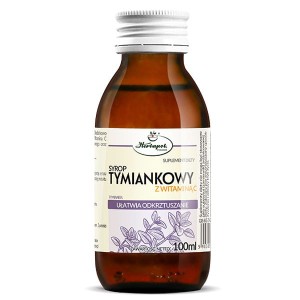 SYROP TYMIANKOWY Z WITAMINĄ C 100 ml HERBAPOL