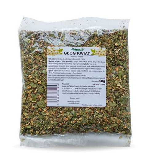 GŁÓG KWIAT 50g HERBAPOL