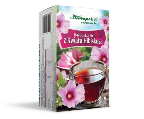 Herbatka fix Z KWIATU HIBISKUSA HERBAPOL