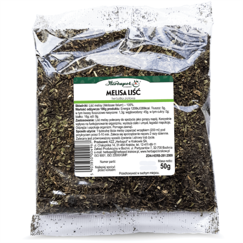 MELISA LIŚĆ 50g HERBAPOL