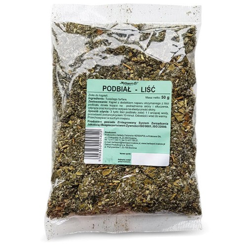 PODBIAŁ – LIŚĆ 50g HERBAPOL