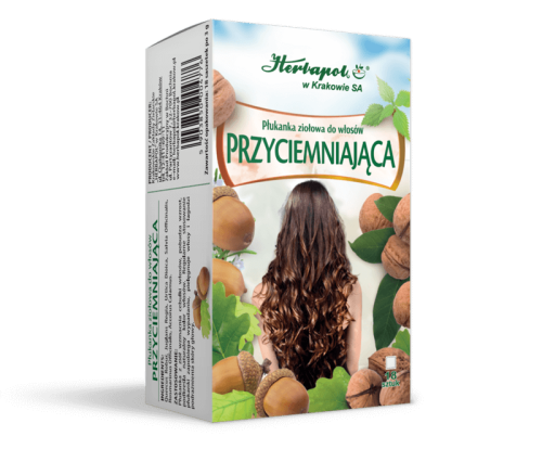 Płukanka ziołowa do włosów PRZYCIEMNIAJĄCA HERBAPOL