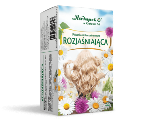 Płukanka ziołowa do włosów ROZJAŚNIAJĄCA HERBAPOL
