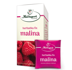 Herbatka fix MALINA w kopertkach HERBAPOL
