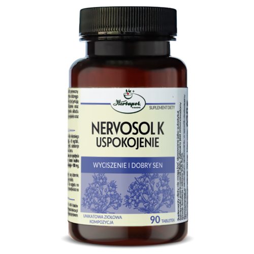 NERVOSOL K USPOKOJENIE 90 tabletek HERBAPOL