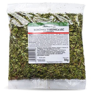 BORÓWKA BRUSZNICA LIŚĆ 50g HERBAPOL