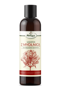 Szampon DO WŁOSÓW SUCHYCH Z MYDLNICĄ 250ml HERBAPOL