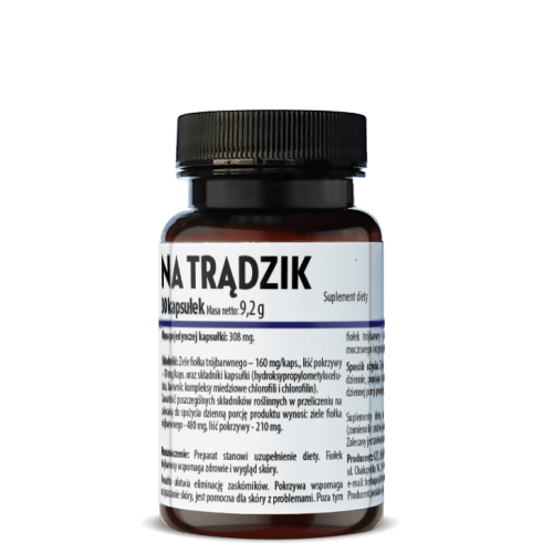 NA TRĄDZIK 30 kapsułek HERBAPOL