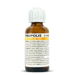 PROPOLIS z pyłkiem pszczelim PROPOLIS 10% 35 ml HERBAPOL
