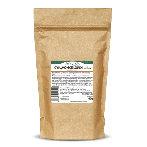CYNAMON CEJLOŃSKI 100g HERBAPOL