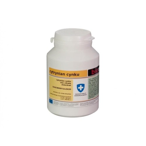 Cytrynian cynku 100g BIOMUS