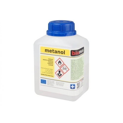 Alkohol metylowy 99,5% 500ml BIOMUS