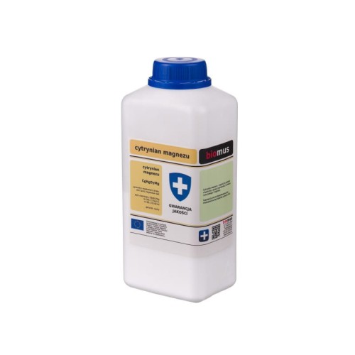 Cytrynian magnezu 1kg BIOMUS