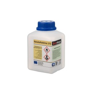 FENOLOFTALEINA r-r 1% wskaźnik pH 500ml BIOMUS