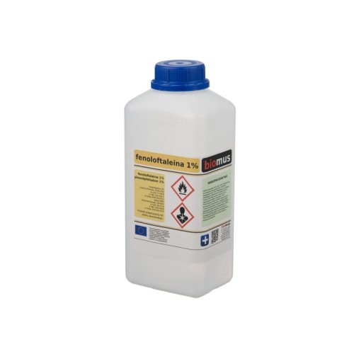 FENOLOFTALEINA r-r 1% wskaźnik pH 1l BIOMUS