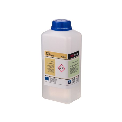 Kwas ortofosforowy 75%. Kwas fosforowy 1kg BIOMUS