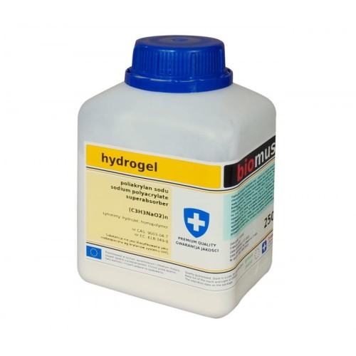 Poliakrylan sodu. Hydrożel 250g BIOMUS