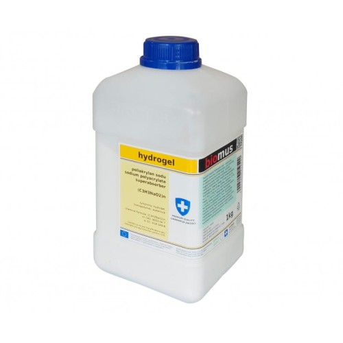 Poliakrylan sodu. Hydrożel 1kg BIOMUS