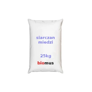 Siarczan miedzi 25kg BIOMUS