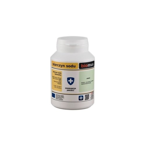 Siarczyn sodu bezwodny 100g BIOMUS