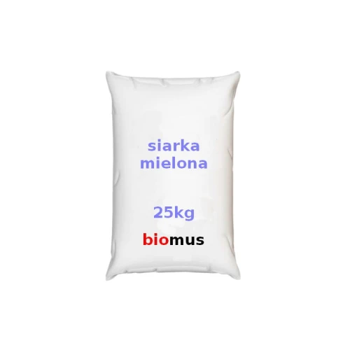 Siarka mielona 25kg BIOMUS