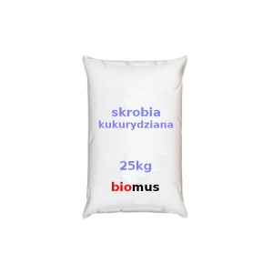 Skrobia kukurydziana 25kg BIOMUS