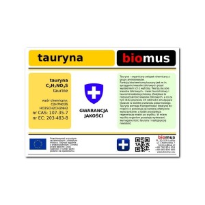 Tauryna 5kg BIOMUS