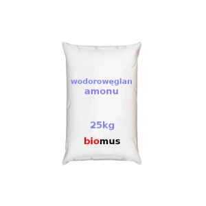 Wodorowęglan amonu. Amoniak 25kg BIOMUS