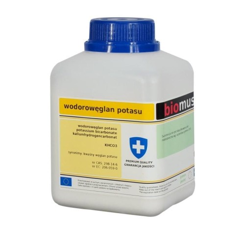 Wodorowęglan potasu 250g BIOMUS