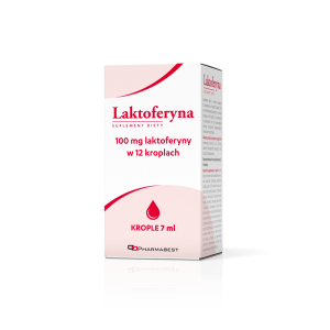 Laktoferyna w kroplach 100mg 7ml Pharmabest