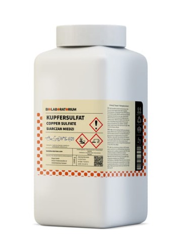 Siarczan miedzi pięciowodny 1kg BioLaboratorium