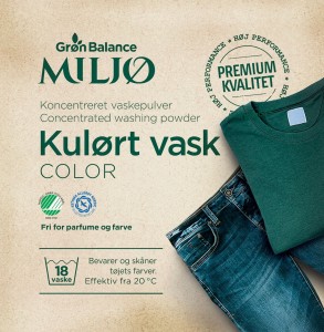 POUDRE LAVANTE POUR VÊTEMENTS COLORÉS 785 g - GRON BALANCE