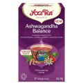 HERBATKA AJURWEDYJSKA RÓWNOWAGA Z ASHWAGANDHĄ (ASHWAGANDHA BALANCE) BIO (17 x 2 g) 34 g - YOGI TEA