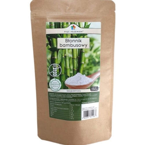 PIĘĆ PRZEMIAN Błonnik bambusowy 250g
