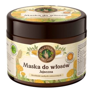 Maska do włosów jajeczna 300 ml Receptury Zielarki