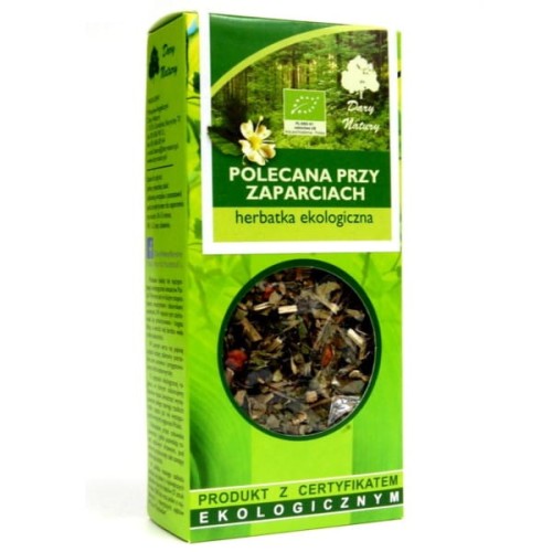 Herbatka Polecana przy Zaparciach BIO 50g DARY NATURY